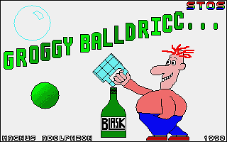 Groggy Balldricc atari screenshot